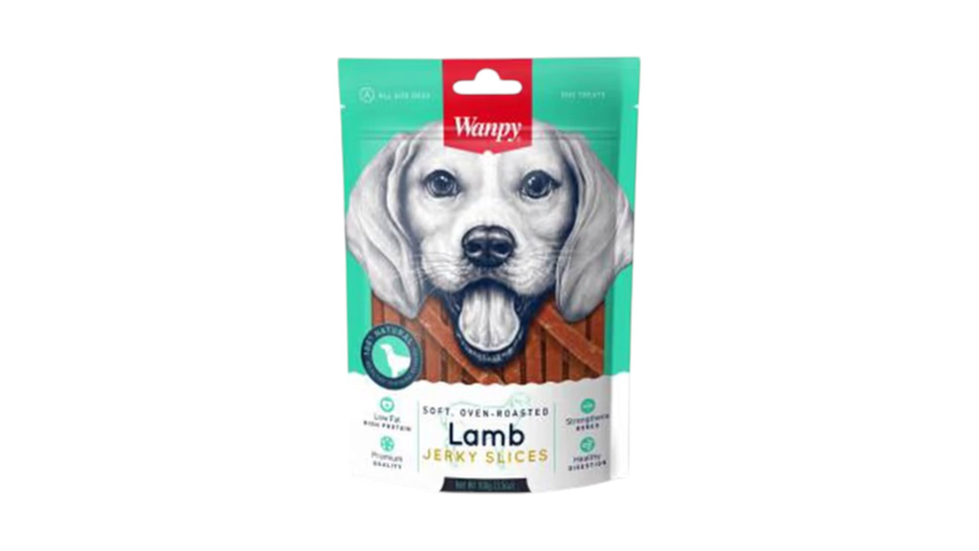 Wanpy Dog Lamb Jerky Slices 100g