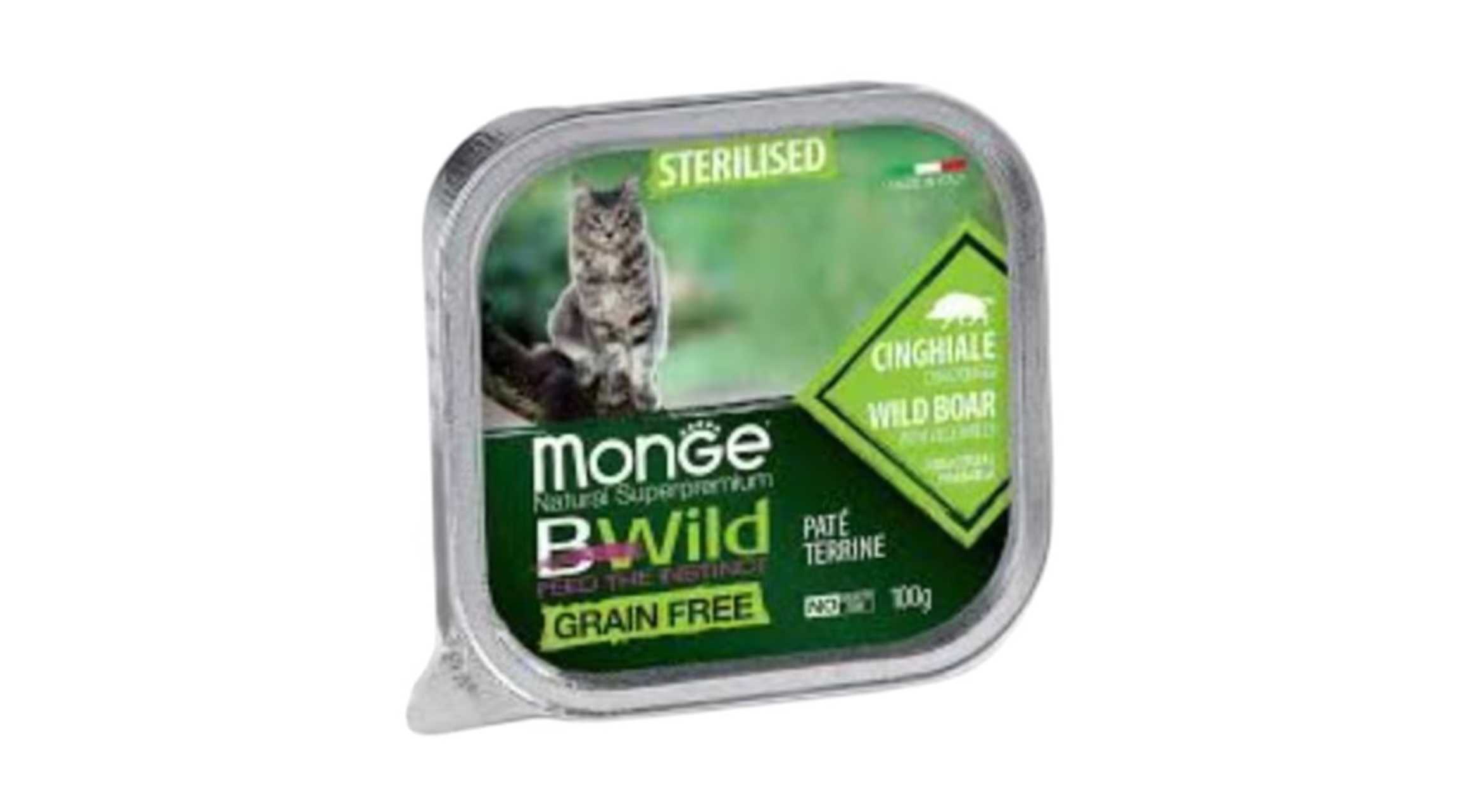 Monge BWild Cat Adult Wild Boar 100gr