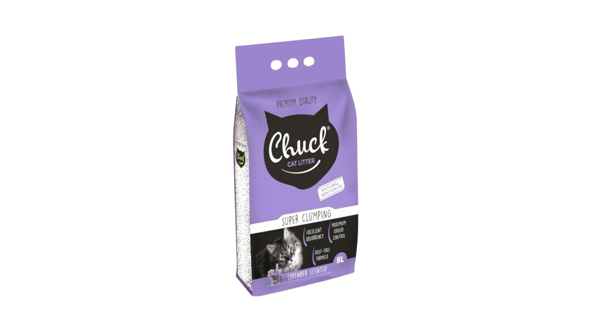 Chuck Cat Litter Lavander 5L