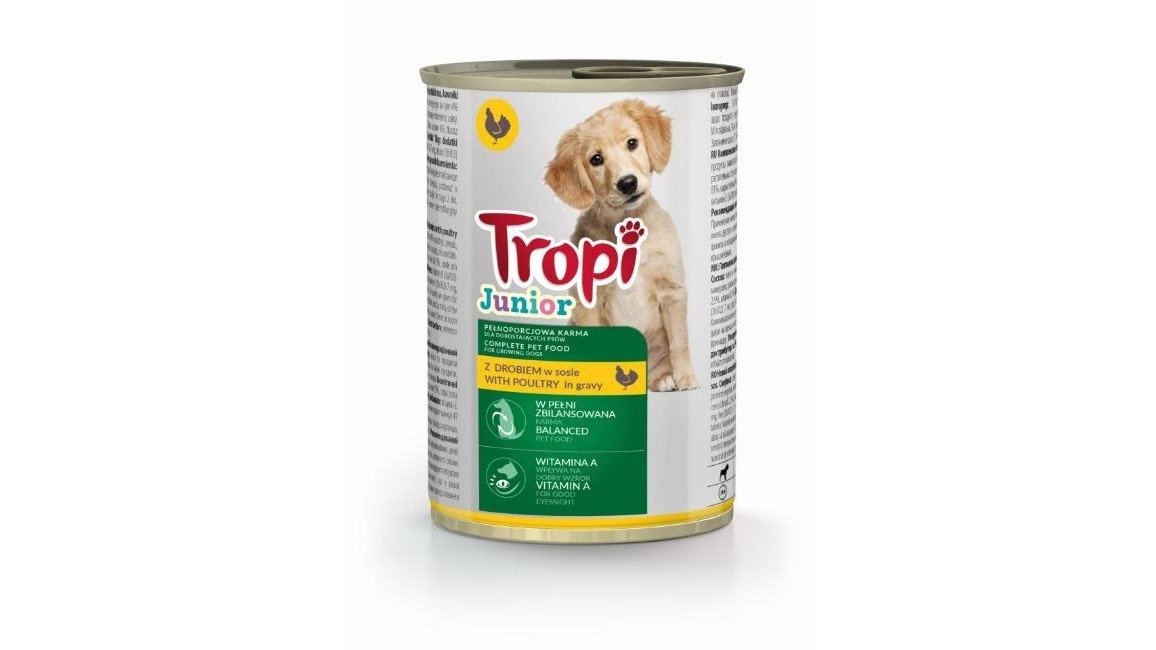 Tropi Junior With Poulitry in Gravy 415 qr