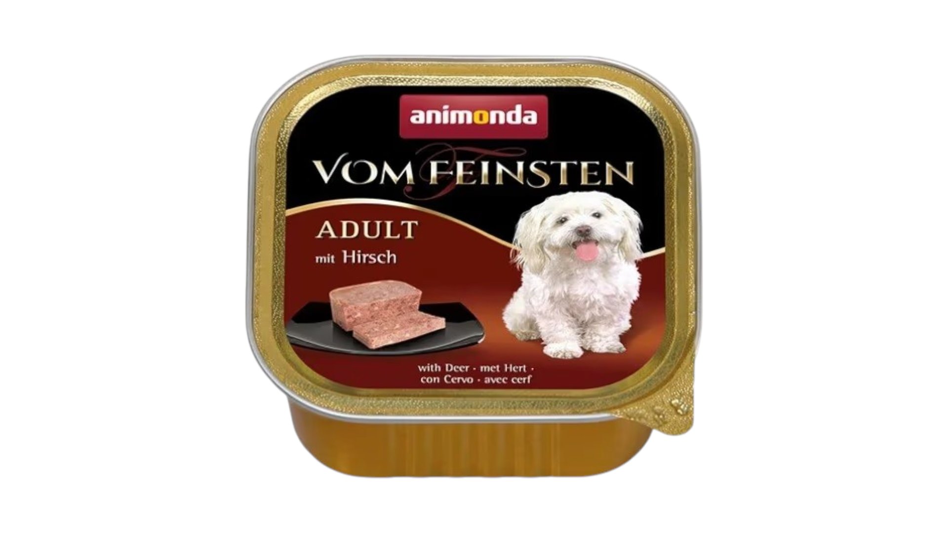 Animonda Vom Feinsten Yetkin İtlər üçün Maral Əti ilə Nəm Yem 150qr