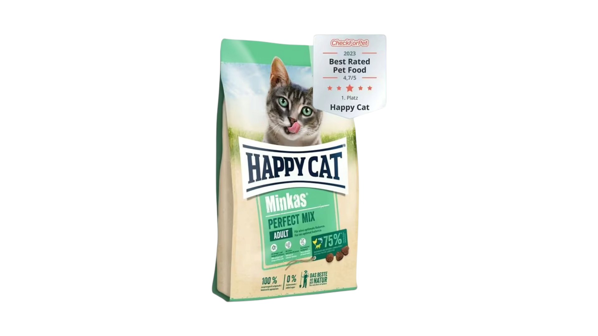 Happy Cat Minkas Perfect Mix Poultry, Fish & Lamb 1kg