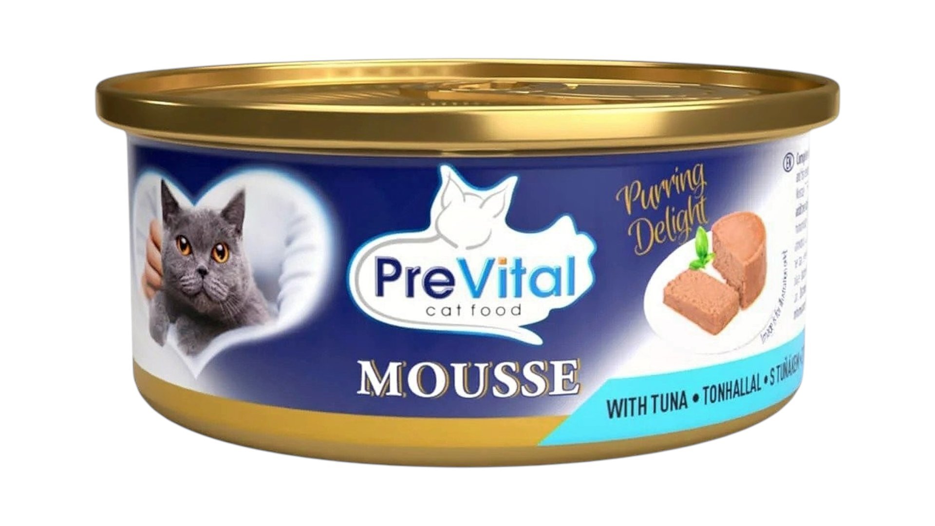 Prevital Mus Pişik Yemi – Yaş Tuna Konservi, 85 q