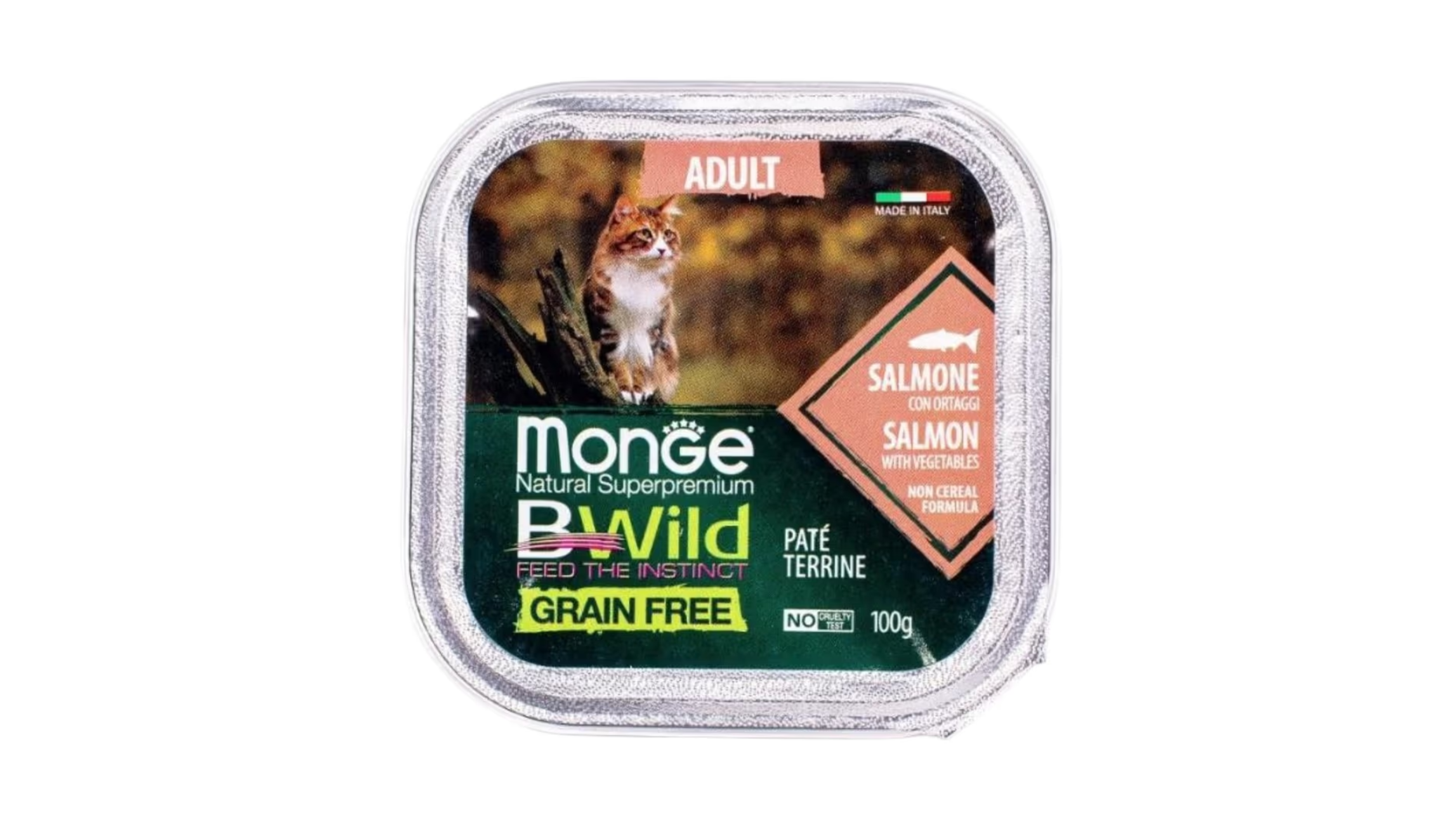 Monge BWild Cat Adult Salmon 100gr