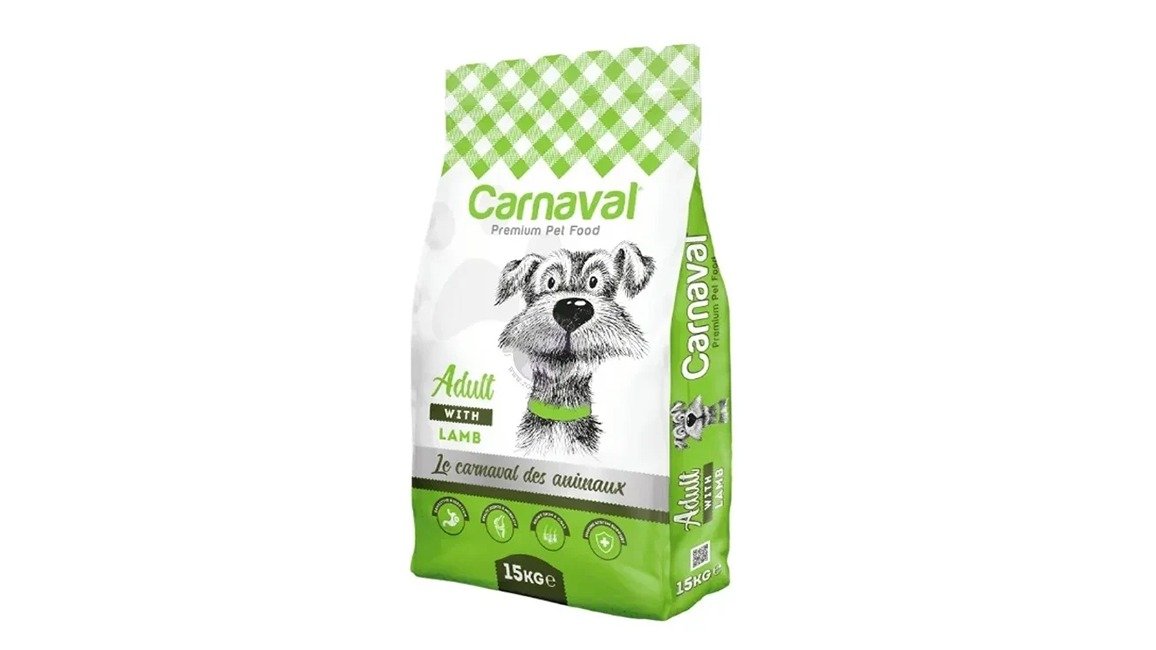 Carnaval Premium Adult Dog With Lamb, Çəki ilə 1kg