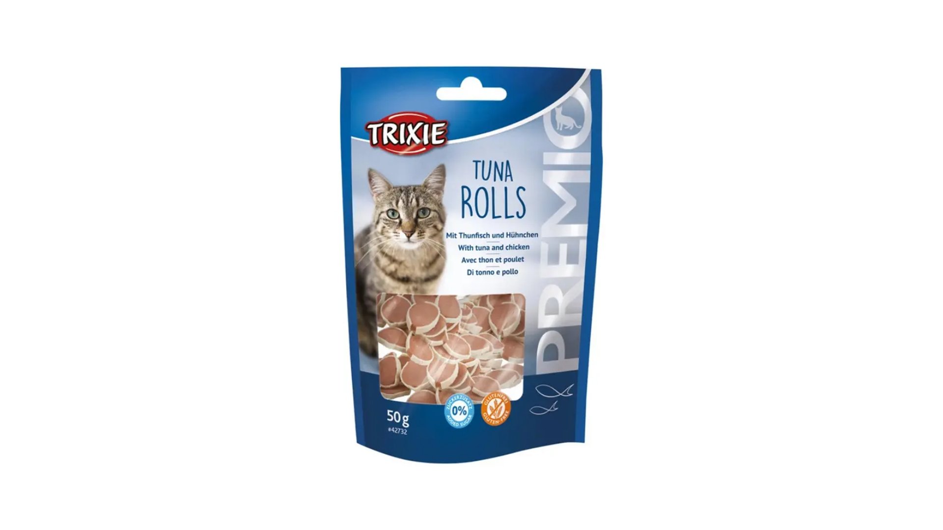 Trixie "Tuna Ruloları" pişiklər çün tuna və toyuq ilə, 50 q
