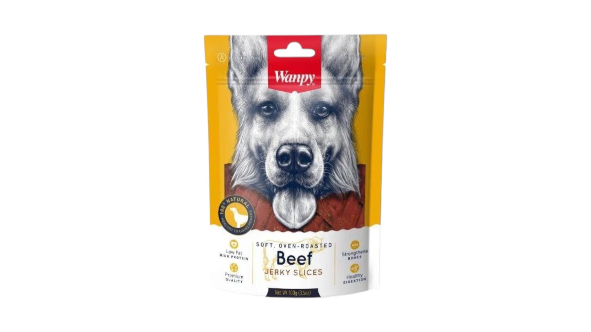 Wanpy Beef Jerky Slices 100 q