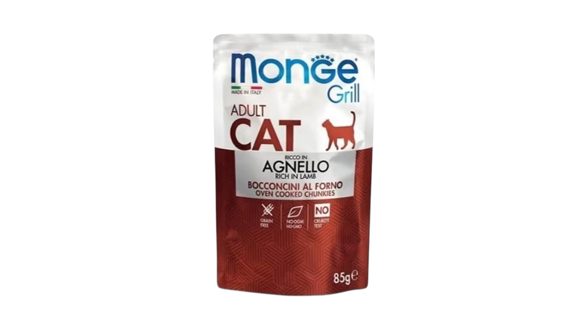 Monge Grill Adult Rich in Lamb Yetkin pişiklər üçün 85 q