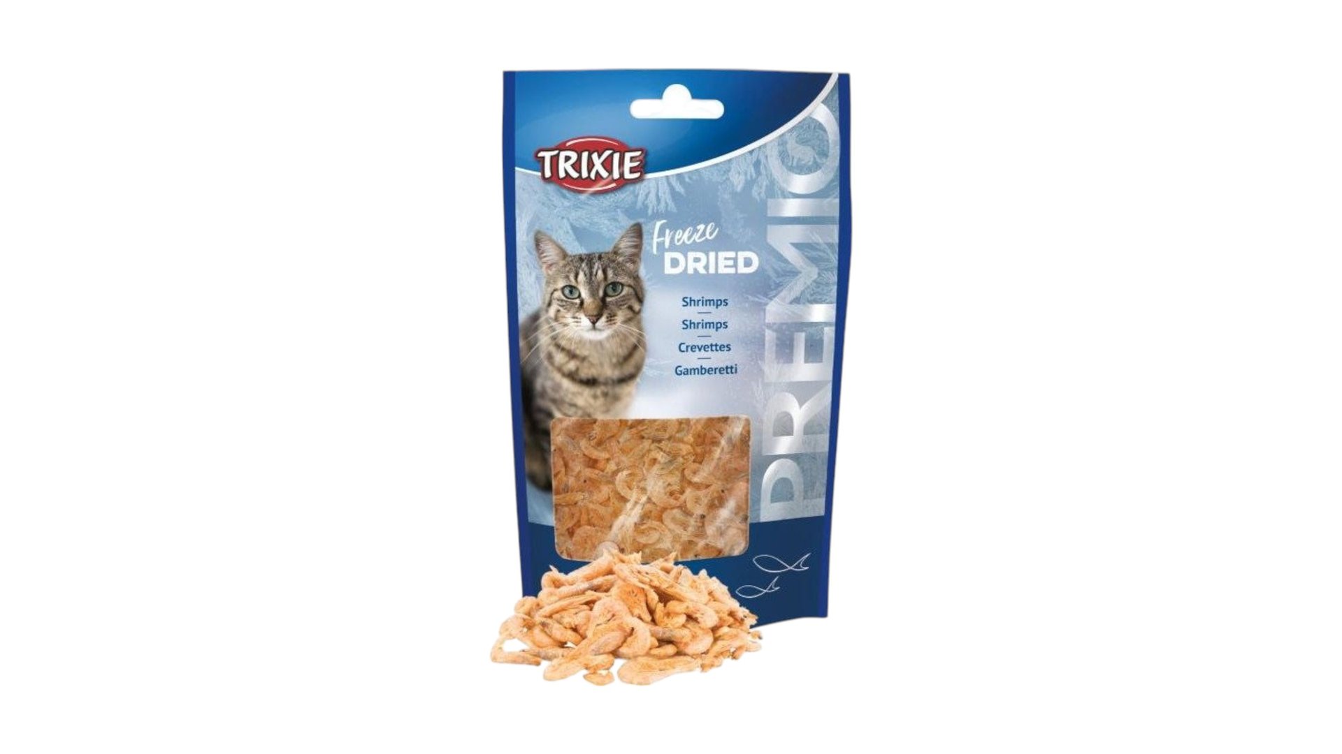 Trixie Freeze Dried Shrimps - Qurudulmuş krevet pişiklər üçün 25 qr