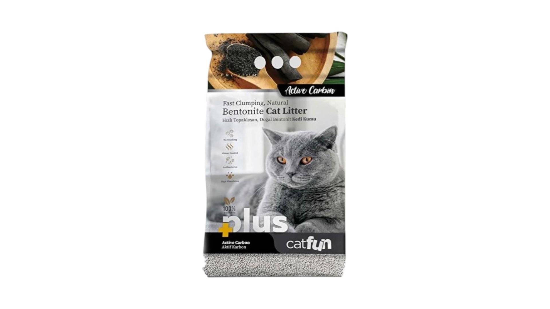 Catfun Plus 10Lt üçün Aktiv Karbon qumu