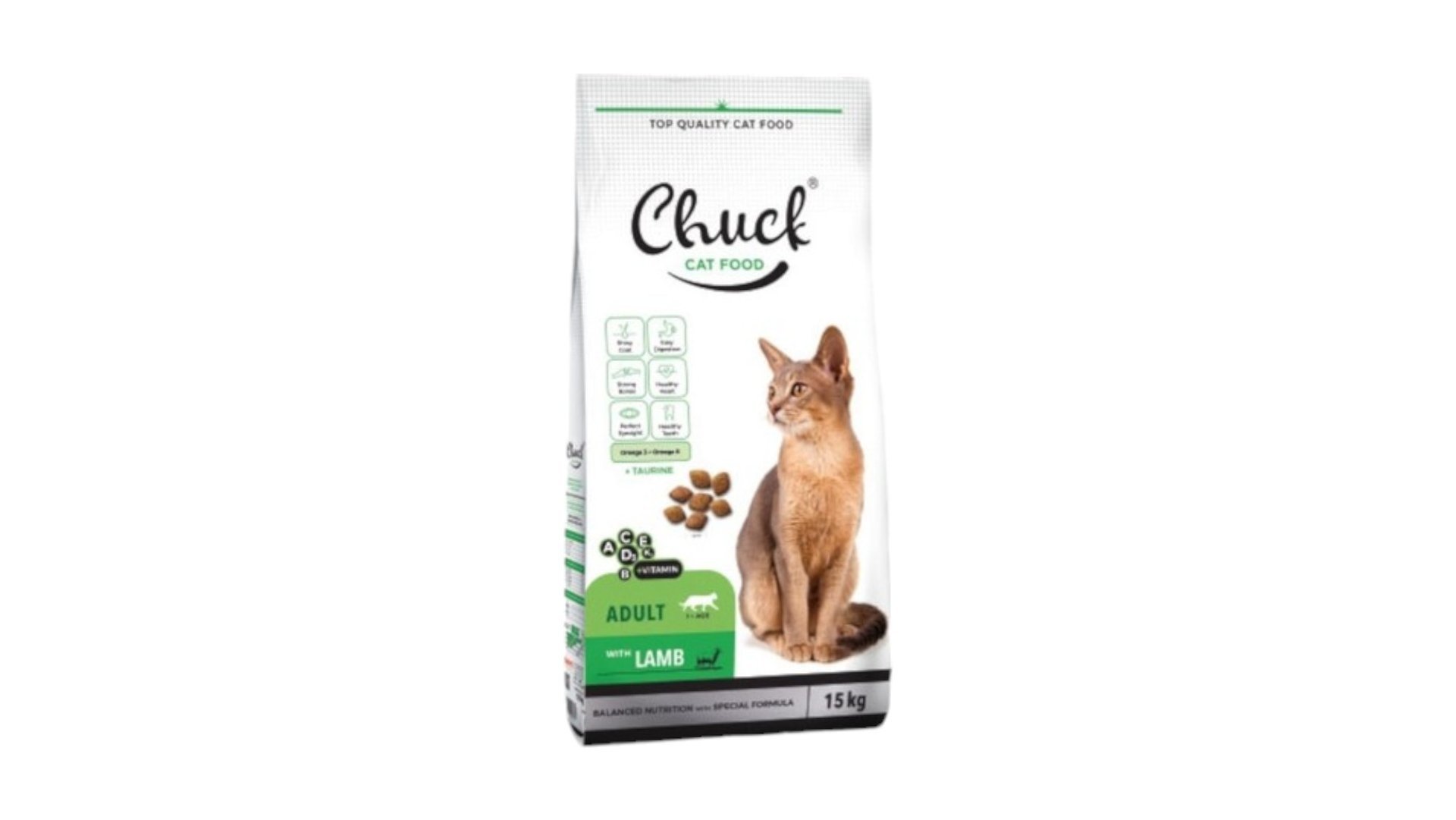 Chuck Pişik yemi Quzu əti ilə 1kg