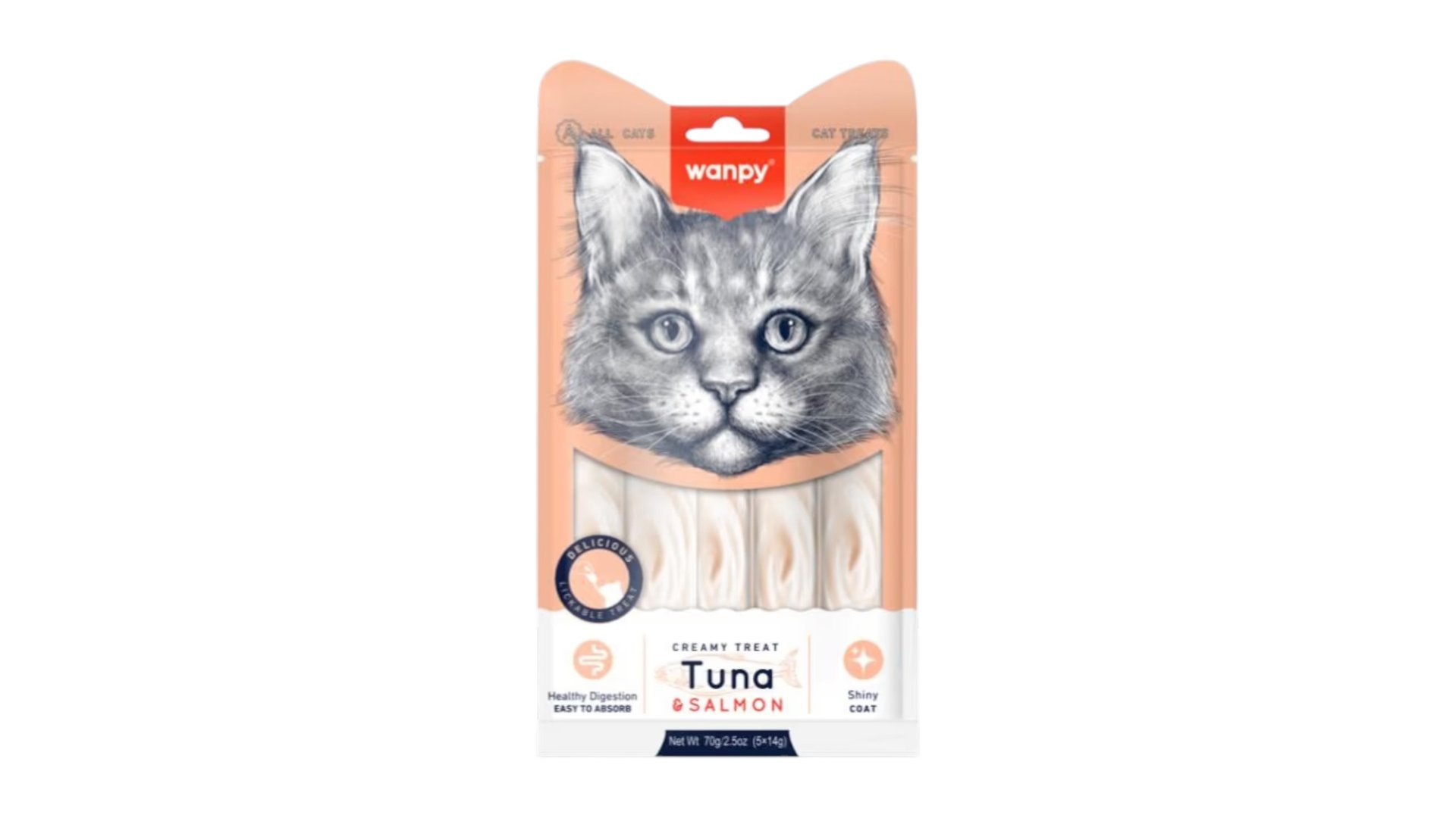 Wanpy Krem Treat Tuna&Qızılbalıq (1 ədəd)