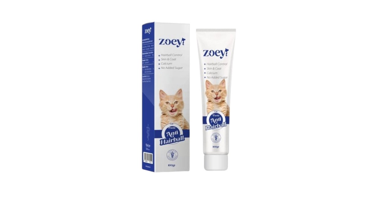 Pişiklər üçün pasta Zoey Anti Hairball, 100 q