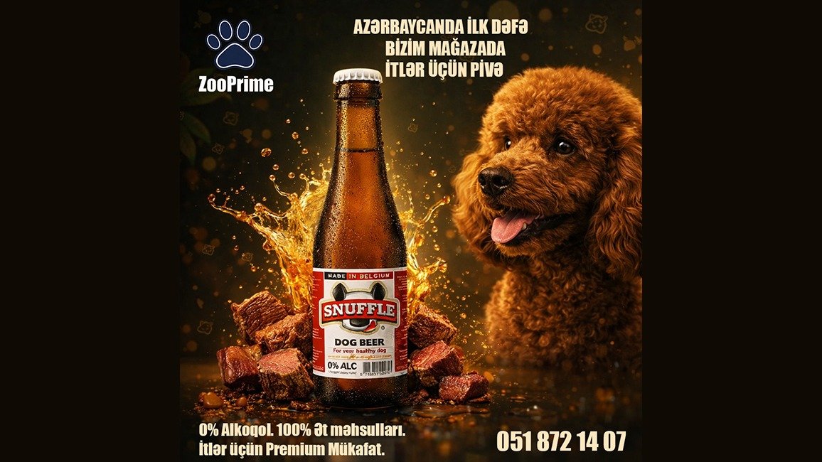 SNUFFLE DOG BEER BEEF ŞÜŞƏ 250ML