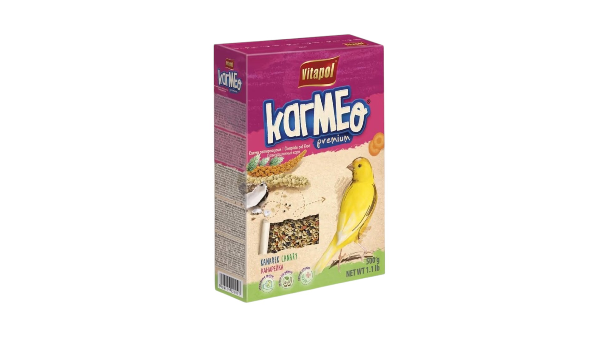 Vitapol Karmeo Premium Sarıbülbüllər üçün 500qr