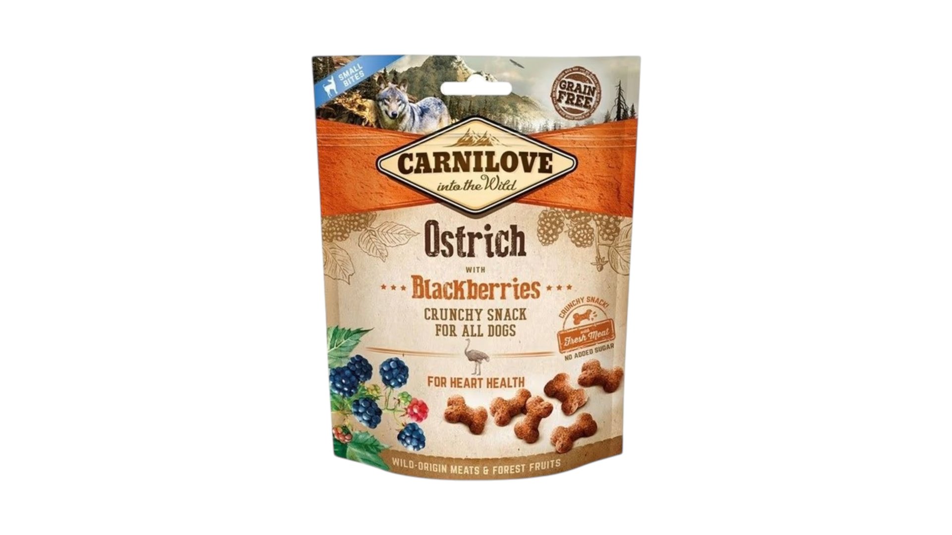 Carnilove Dog Ostrich Blackberries 200gr