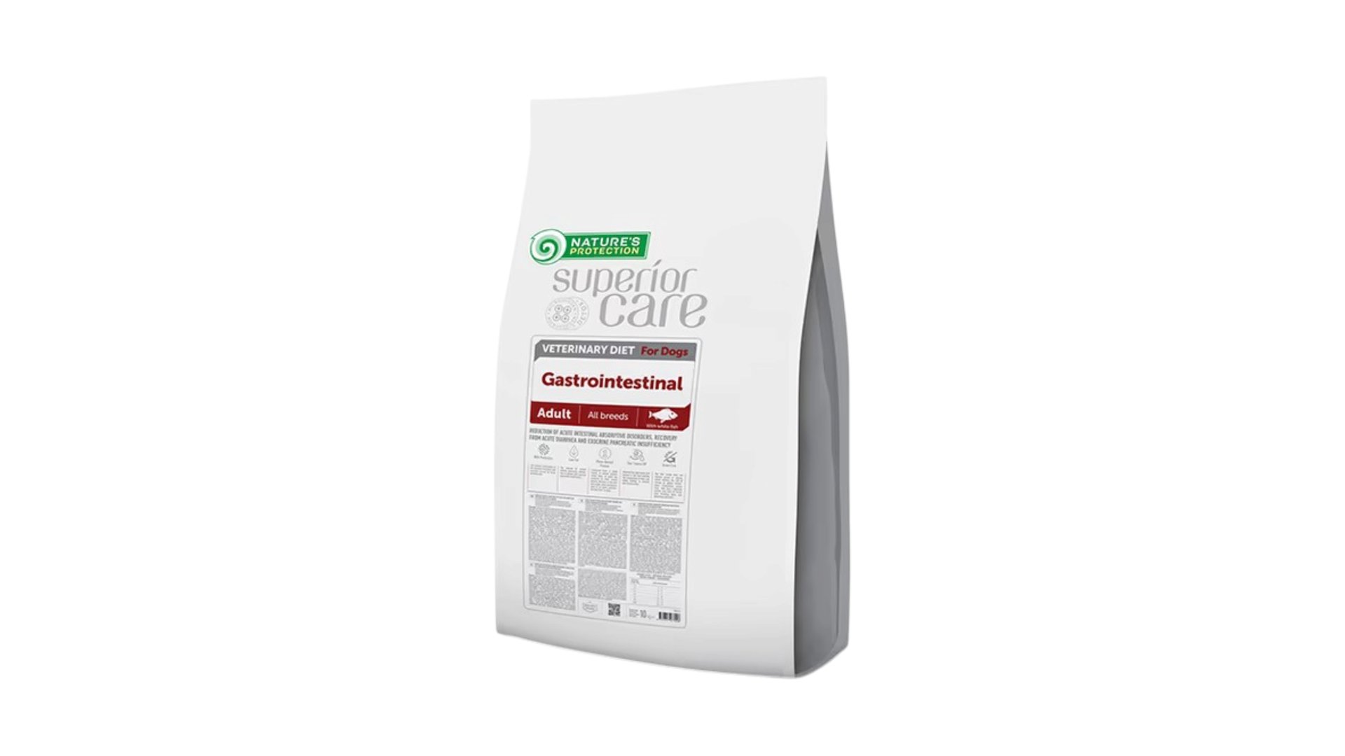 Nature's Protection VETERINARY DIET Gastrointestinal White Fish Adult All Breed Dogs. Çəki ilə
