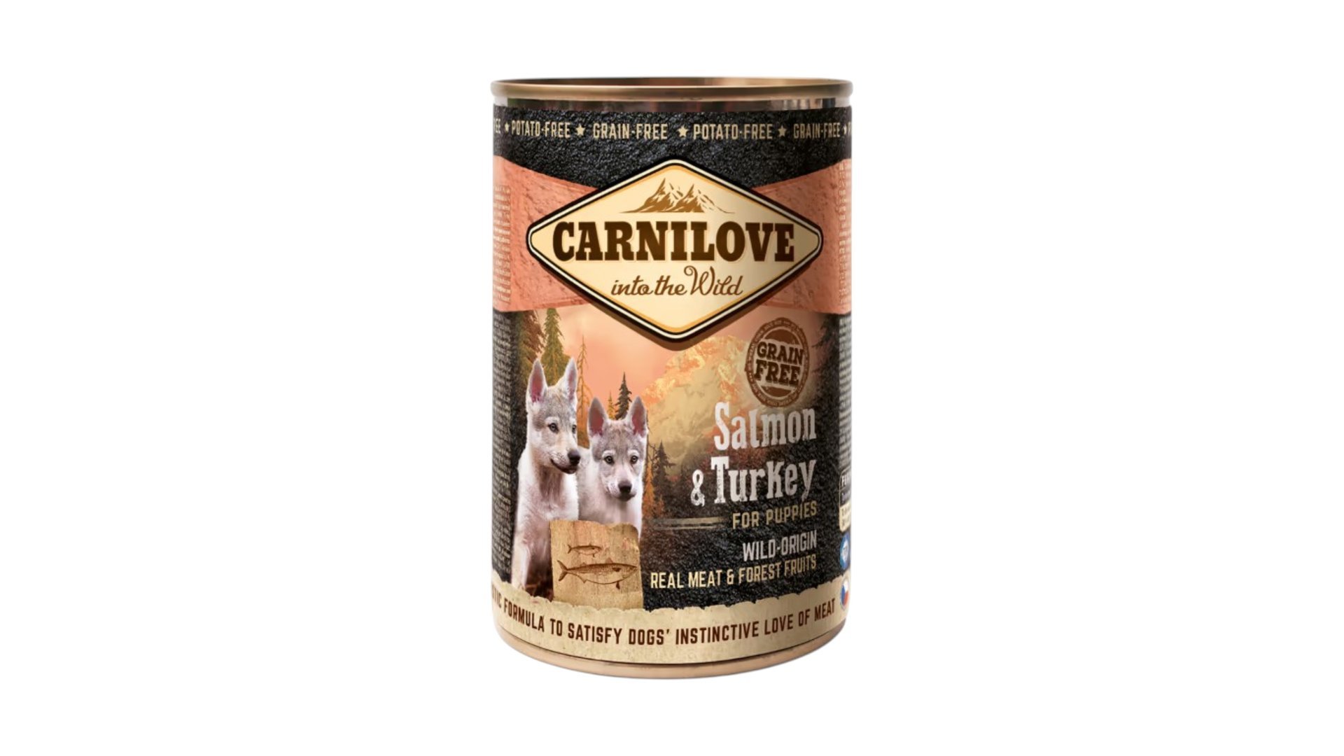 Carnilove bala itlər üçün konserva qızılbalıq və hind quşu əti ilə 400qr