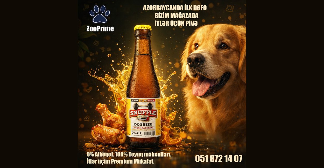 SNUFFLE DOG BEER CHICKEN ŞÜŞƏ 250ML