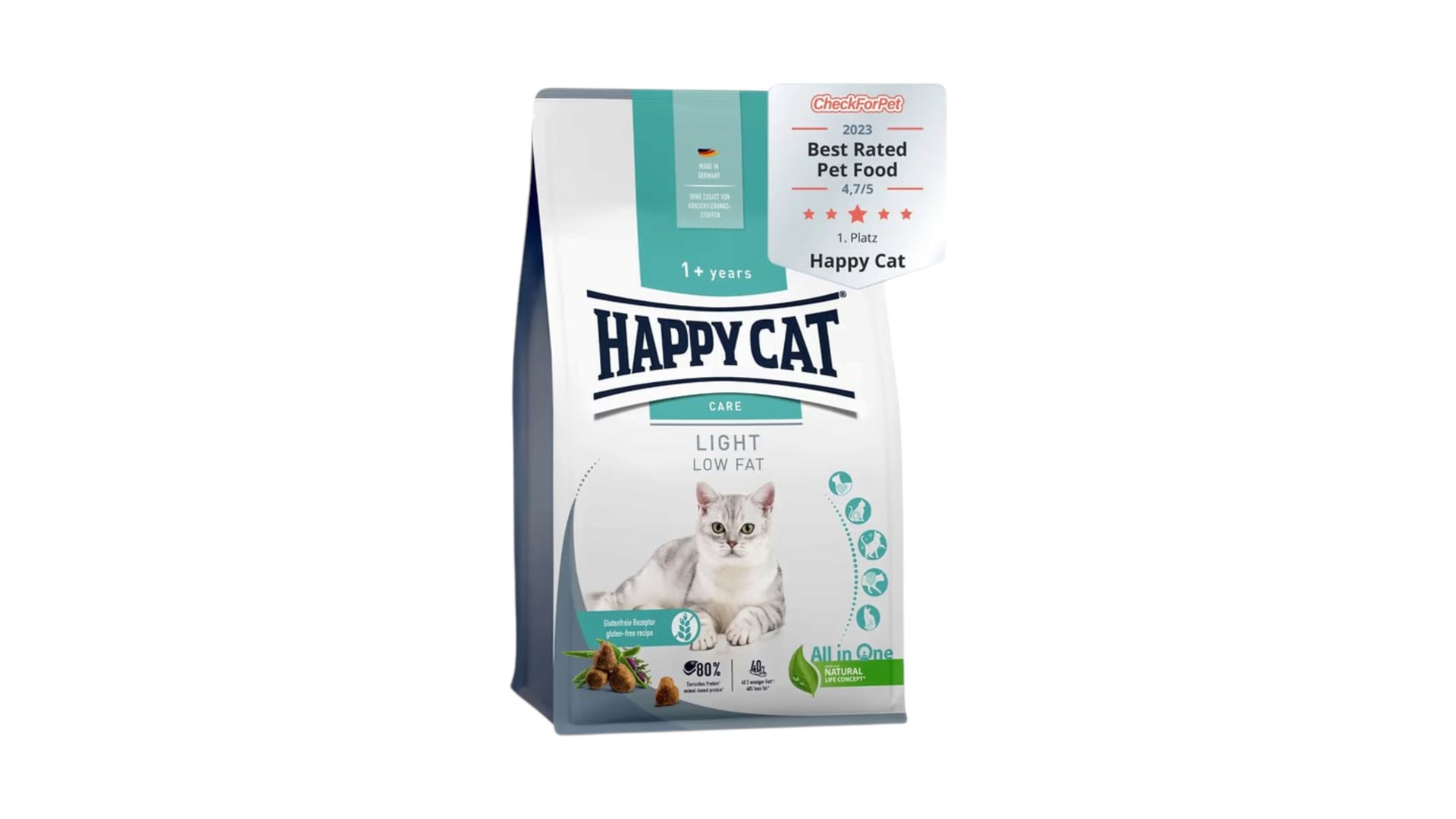 Happy Cat Care Light Low Fat 1kg