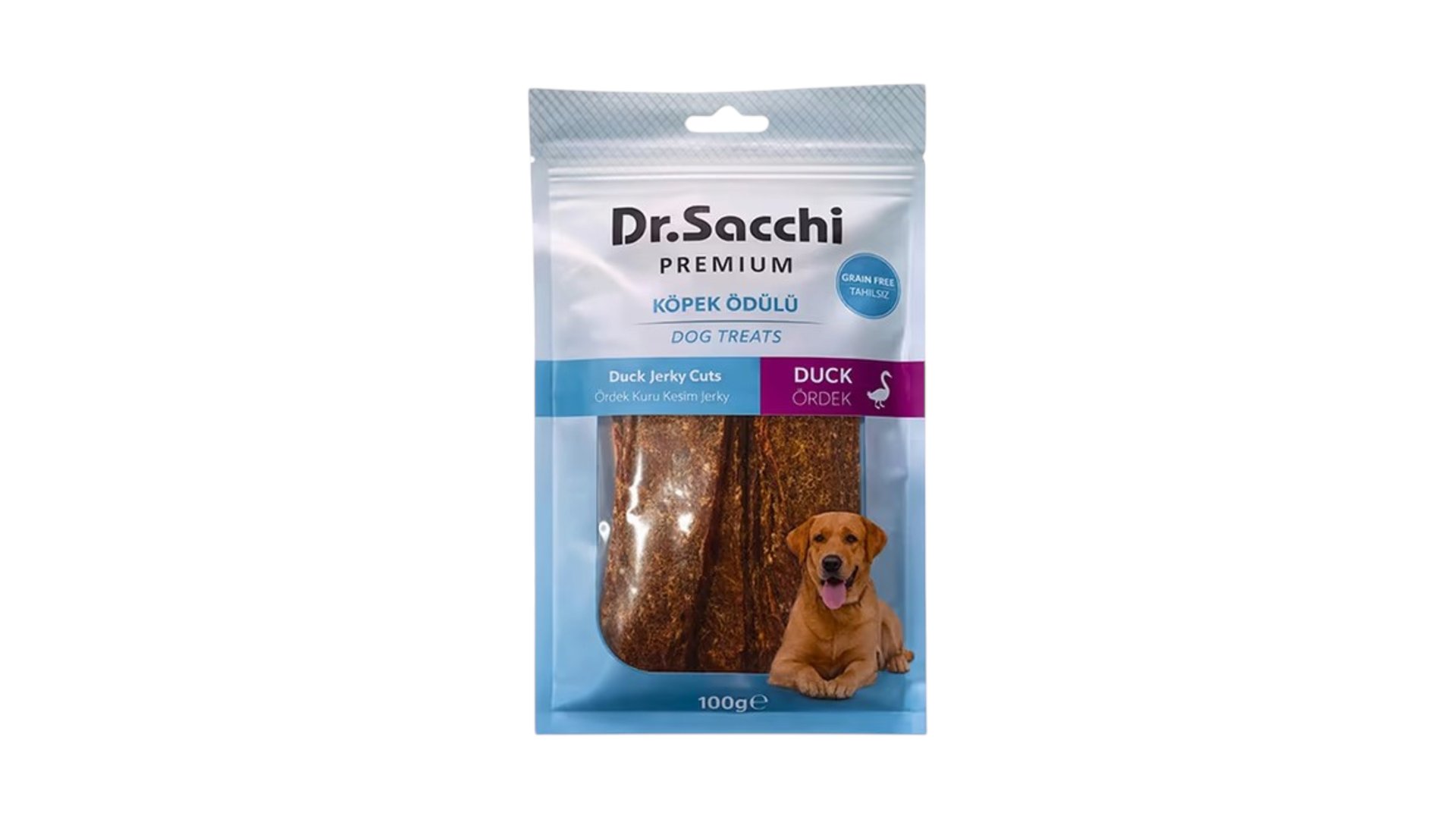 Dr.Sacchi Premium Duck Jerky Cuts 100gr
