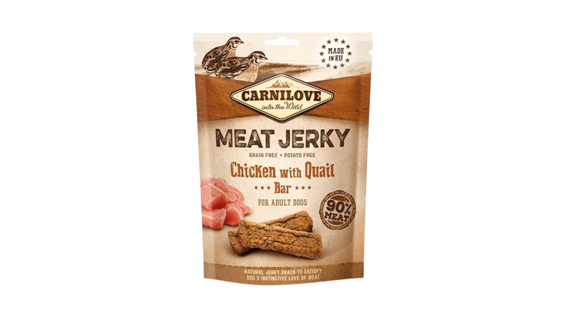 Carnilove Jerky Chicken Quail Dog 100 Gr