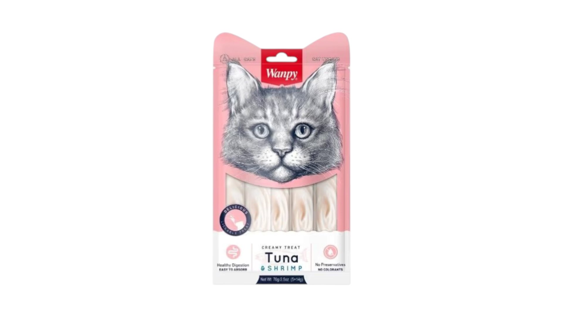 Wanpy Krem Treat Tuna&Krevet ( 5x14g )