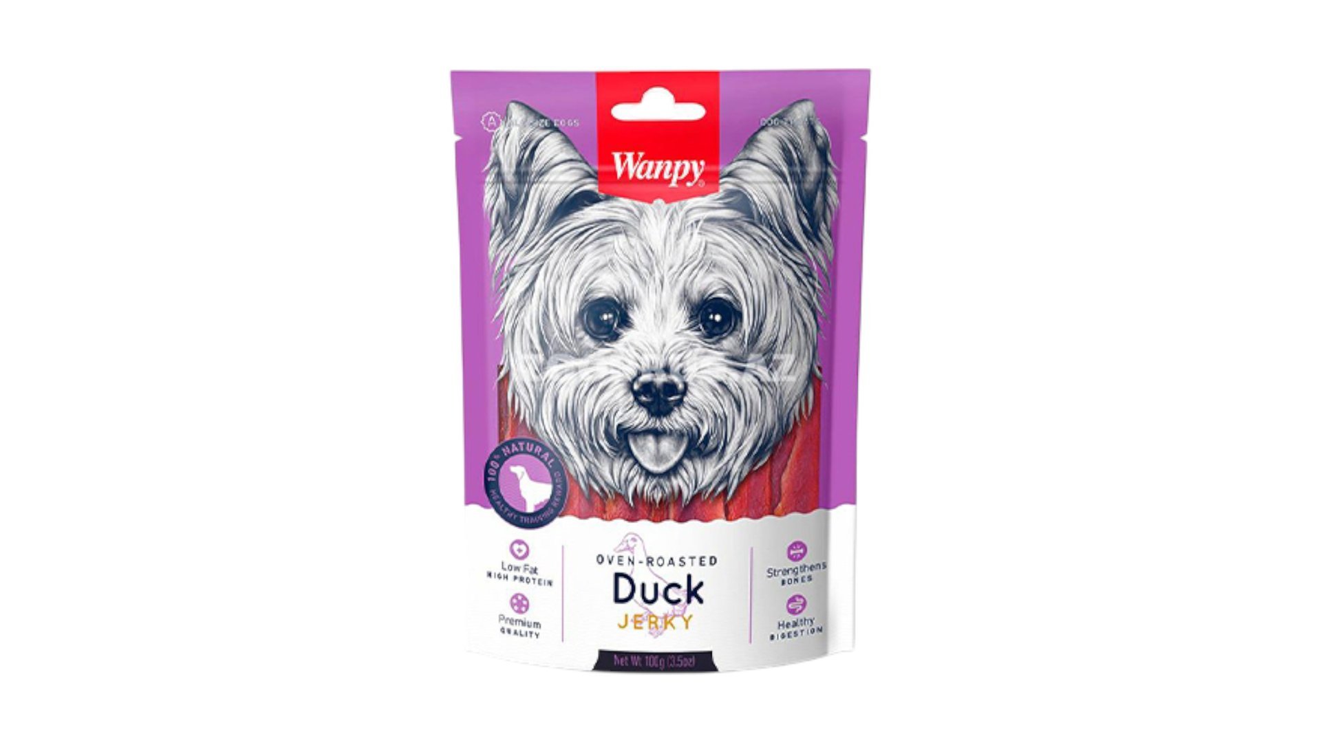 Wanpy Duck Jerky, 100qr