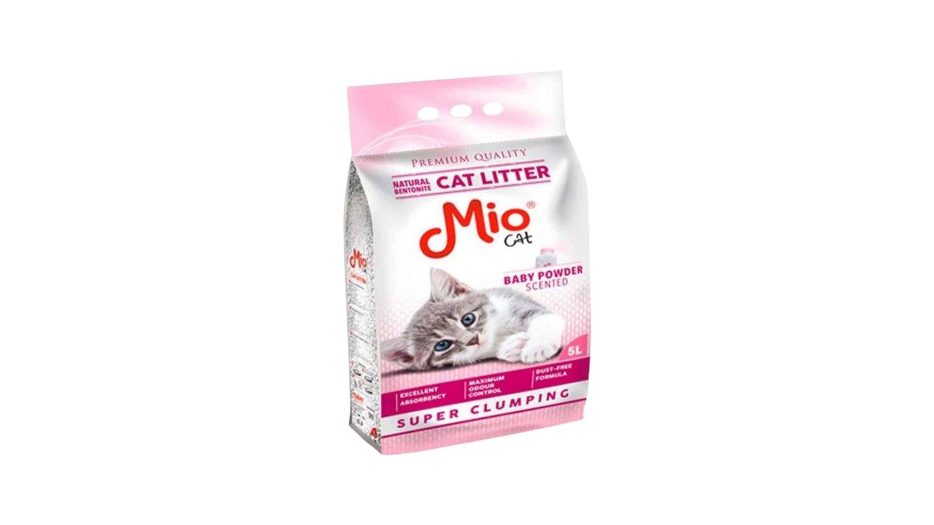 Mio Cat Litter Baby Powder 5l