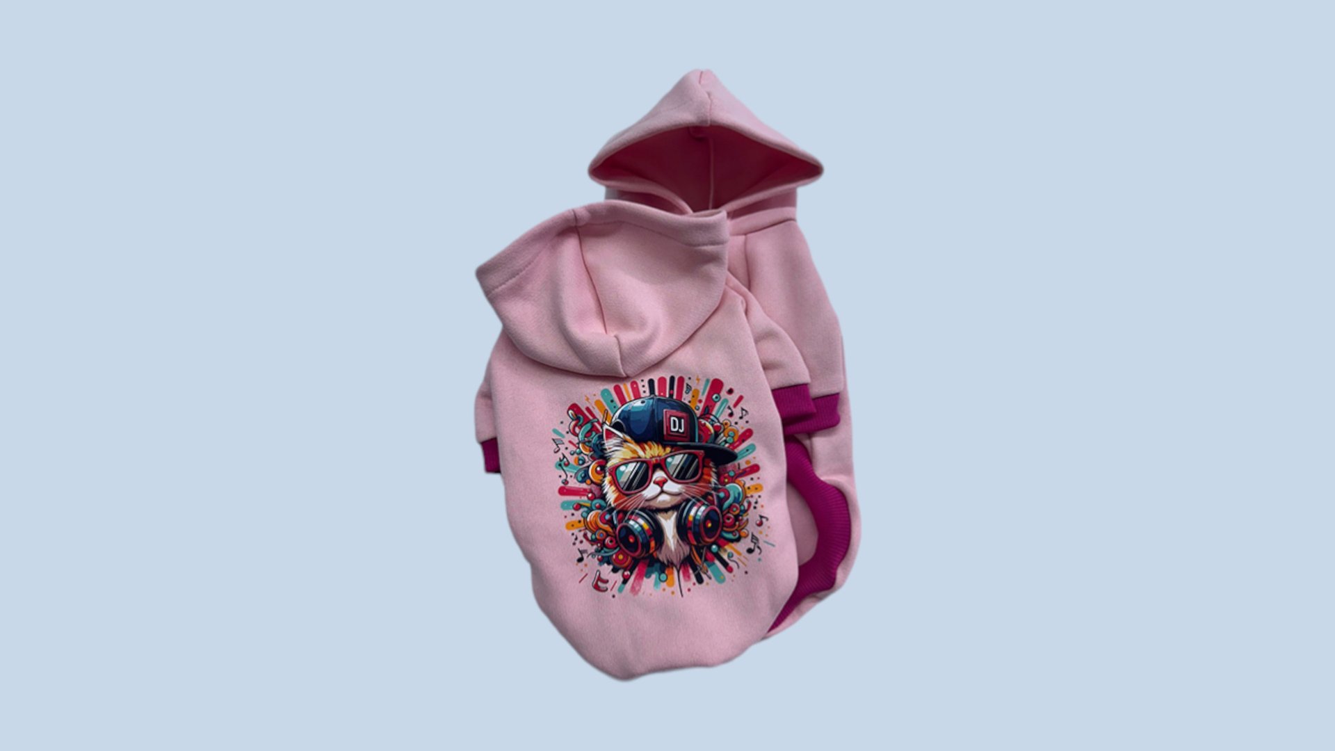 ZEYŞİL PET FASHION PINK CAT L SIZE